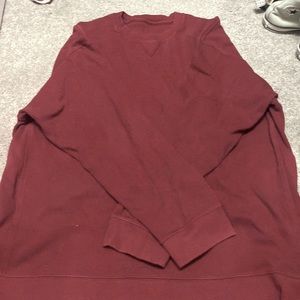 maroon crewneck
